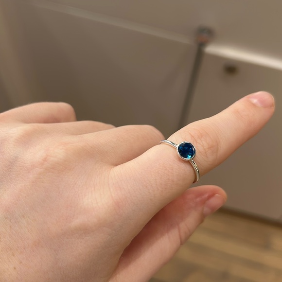 RETIRED December Droplets Birthstone Ring - Picture 2 of 5